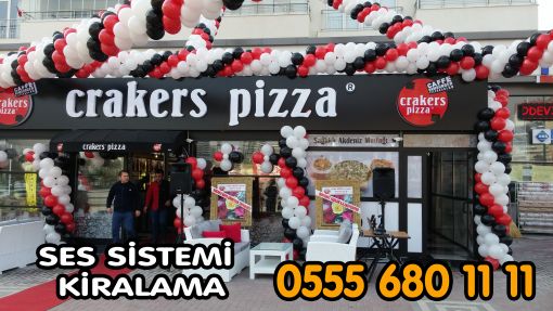  Açılış için kiralık ses sistemi