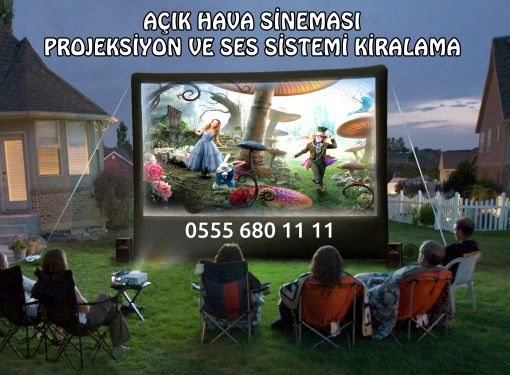  açık hava sineması kiralık ses sistemi ankara