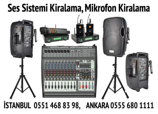  Kocaeli Ses Sistemi Kiralama